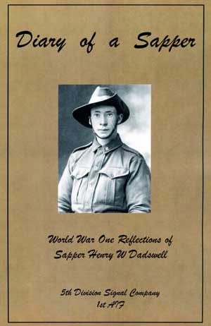 Cover of 'Diary of a Sapper' book